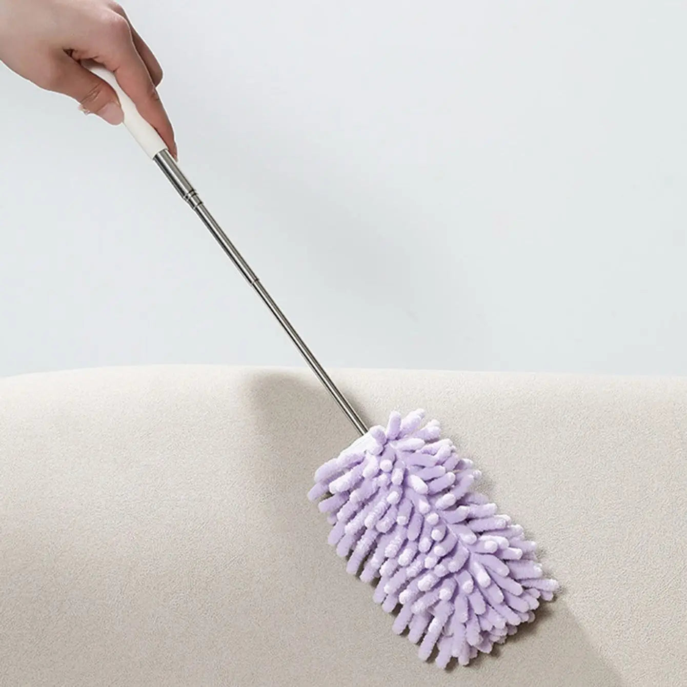 Extra Long Extendable Microfiber Dusting Tool