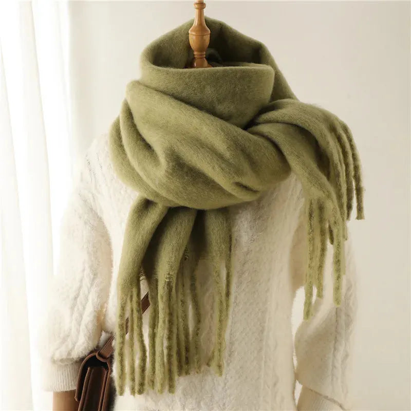 Cozy Solid Color Luxicro Throw Blanket