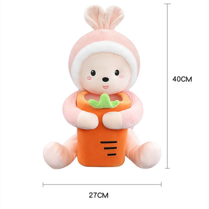 Soft Plush Friends Armrest Tissue Holder