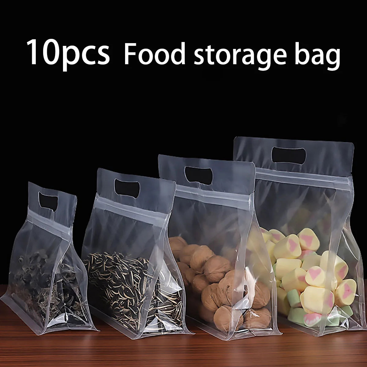 Eco Friendly Kitchen Storage Bags 10 Pack - Luxicro