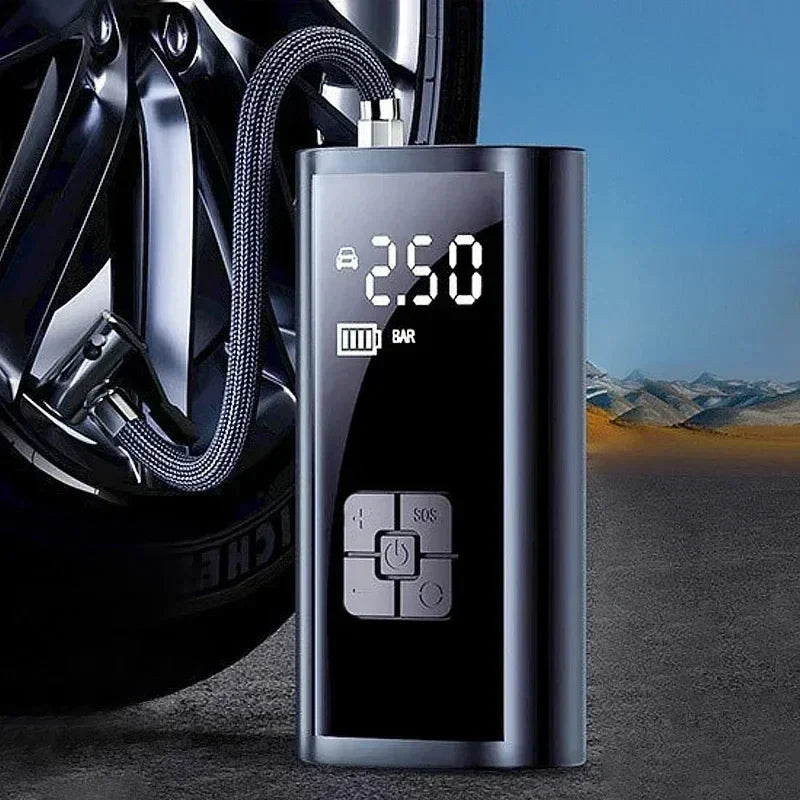 Compact Wireless Air Pump 150PSI Portable Compressor - Luxicro