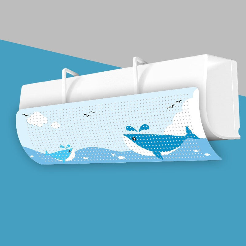 Premium AC Light Blocker Shield