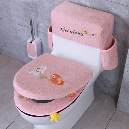 Plush Oversized Toilet Seat Cover
