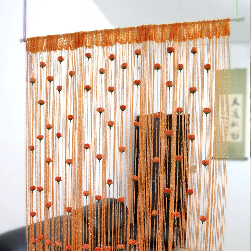 Decorative Space Separating Room Curtain Panel