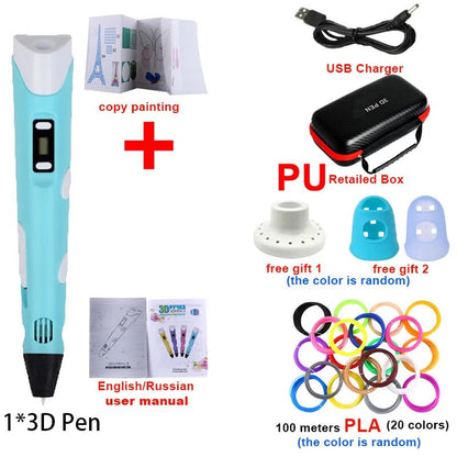 Colorful 3D Children's Drawing Pen