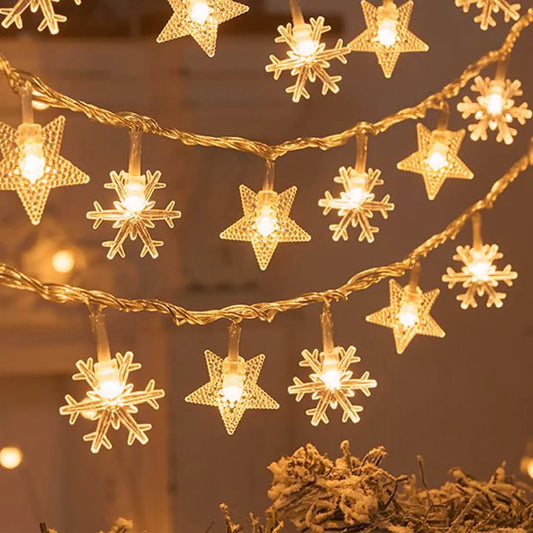 Bright Christmas String Lights for Home Decor - Luxicro