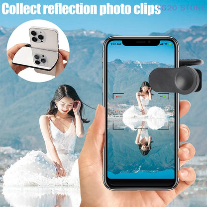 Premium Phone Camera Reflection Clip Accessory Kit