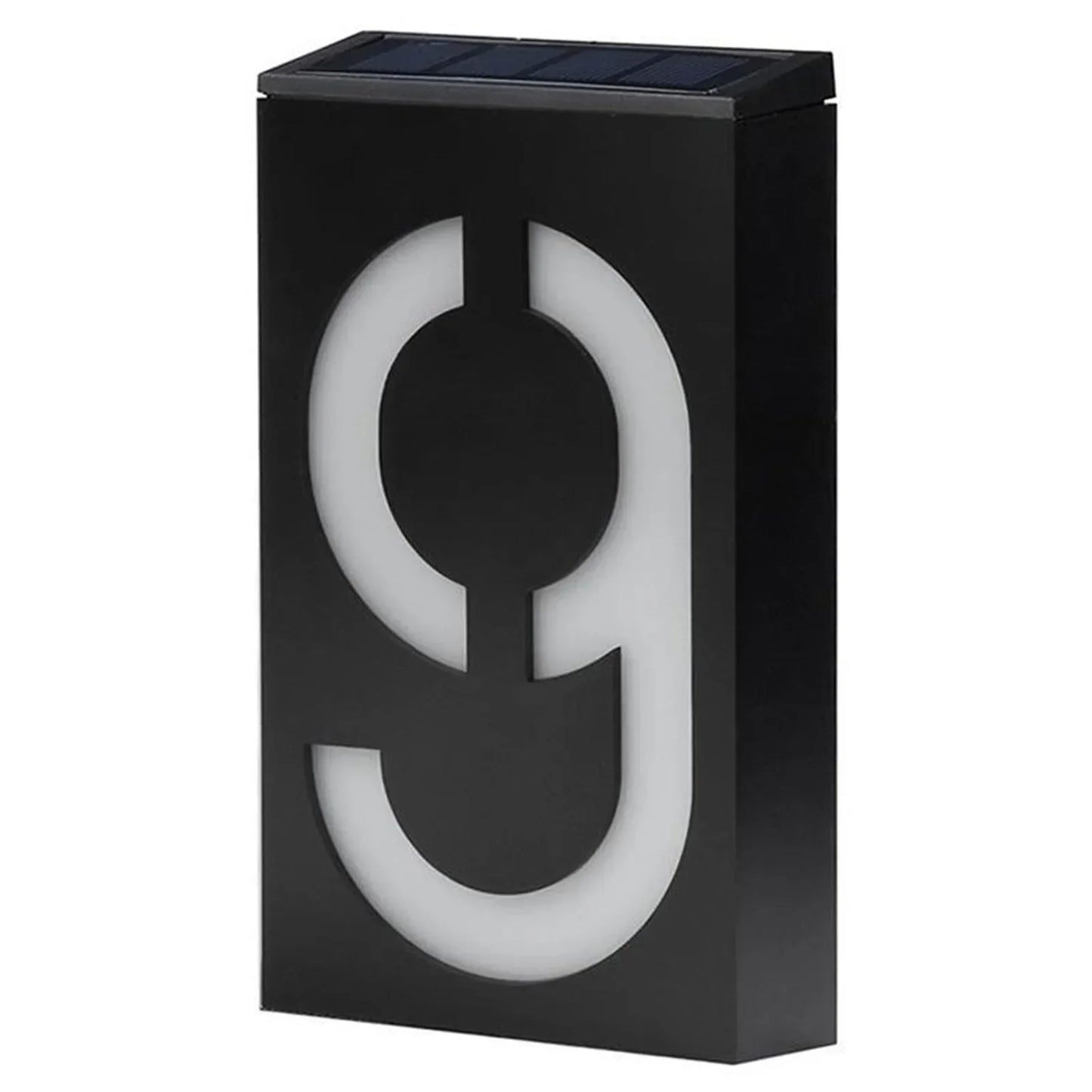 Wireless Solar Powered Address Lamp - Luxicro