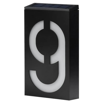 Wireless Solar Powered Address Lamp - Luxicro