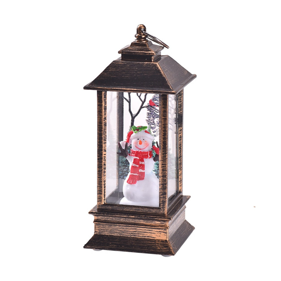 Rustic Mini Christmas Lantern
