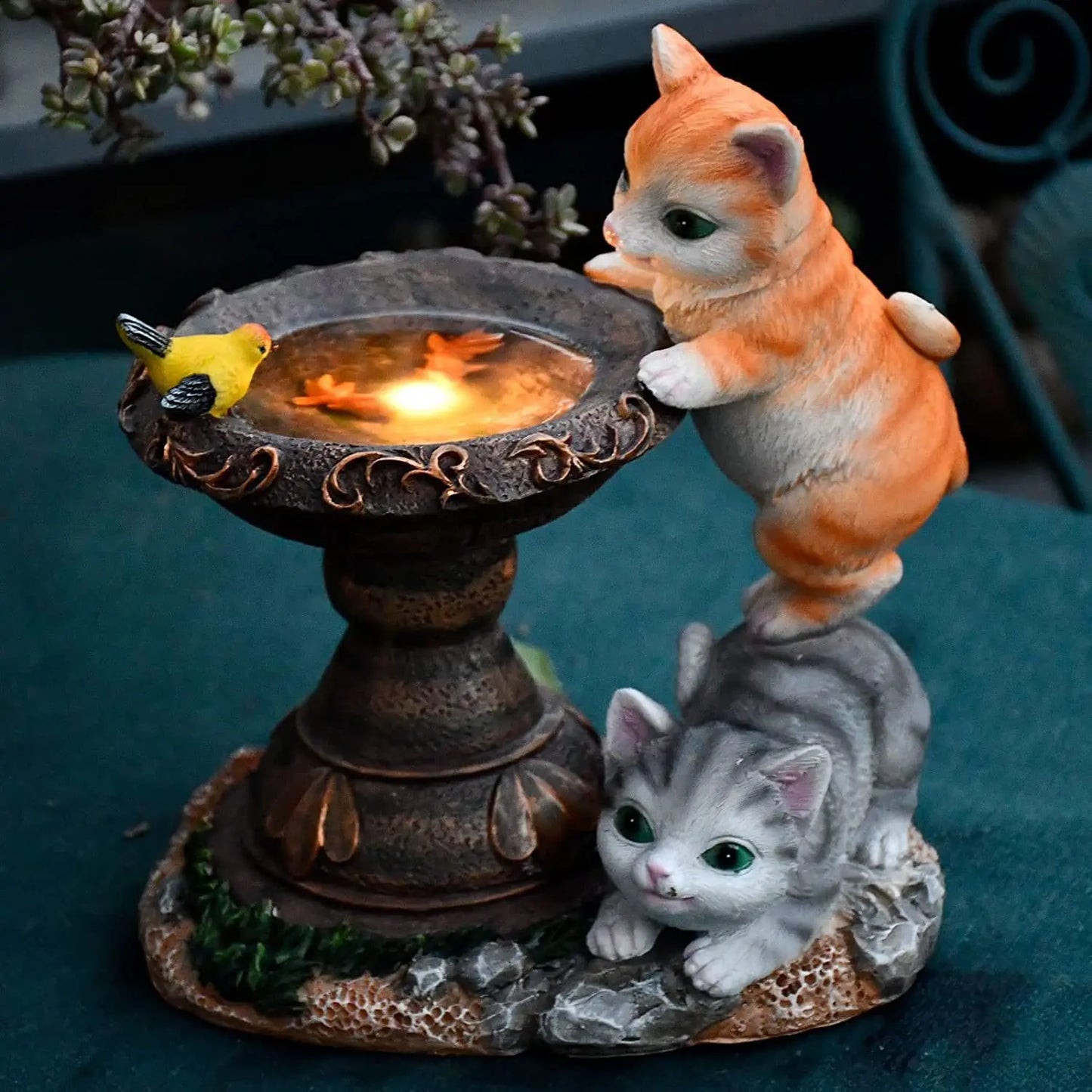 Vibrant Cat Shaped Desk Lamp
