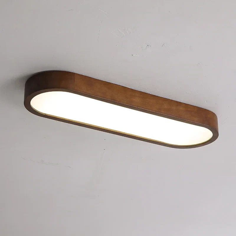 Natural Wood LED Ceiling Lamp - Luxicro