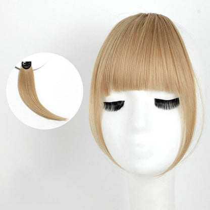Easy Clip On Realistic Fake Fringe Hair Bangs