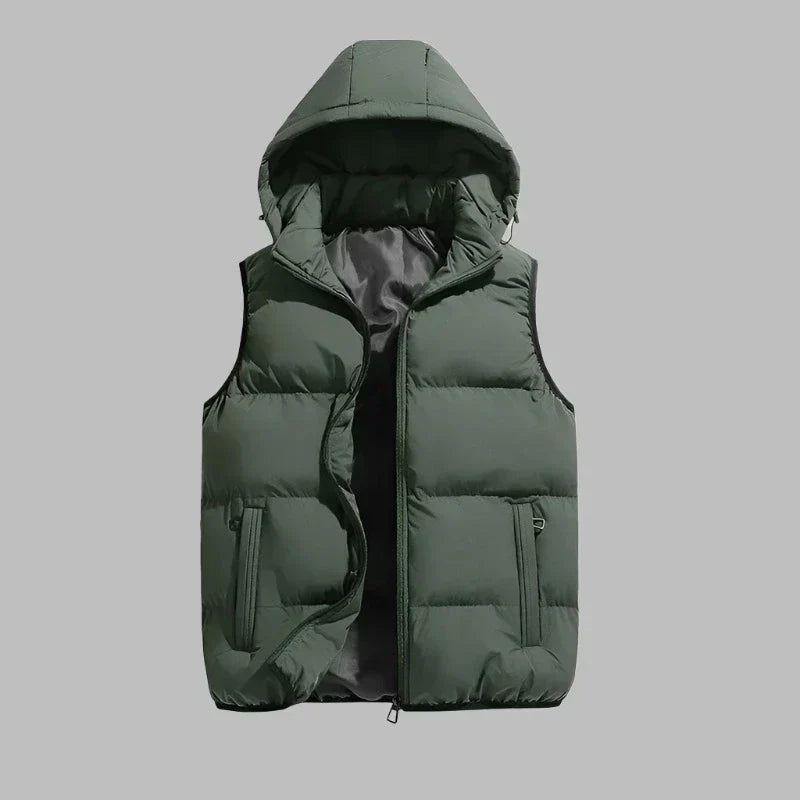 Men's Lightweight Hooded Vest