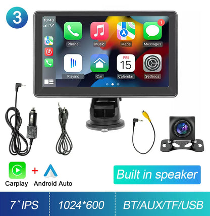7 Inch Touch Screen Car Radio with GPS and WiFi