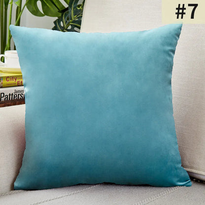 Plush Velvet Pillowcase for Luxury Living Rooms