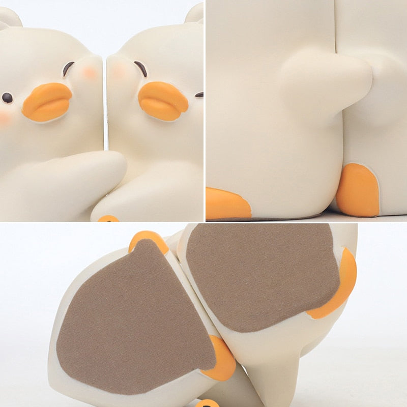 Cute Quacking Rubber Book Stops