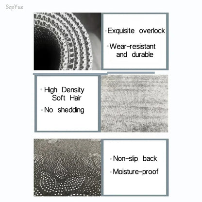 Durable Water Resistant Entryway Door Mat Rug