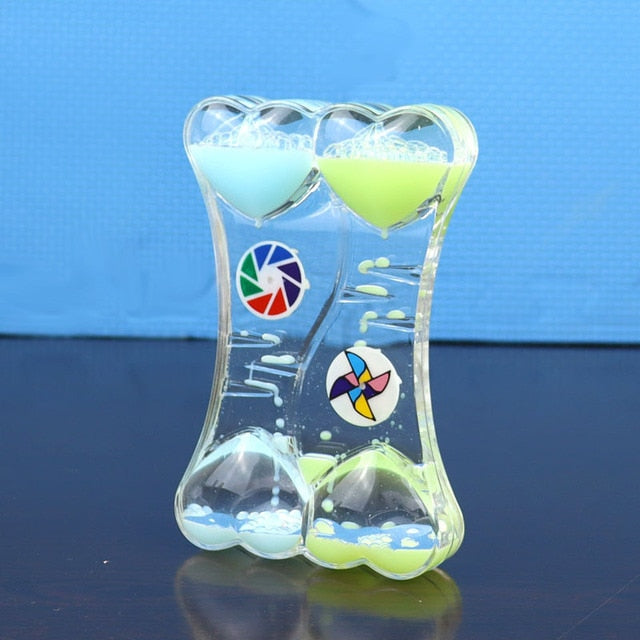 Decorative Glass Motion Hourglass