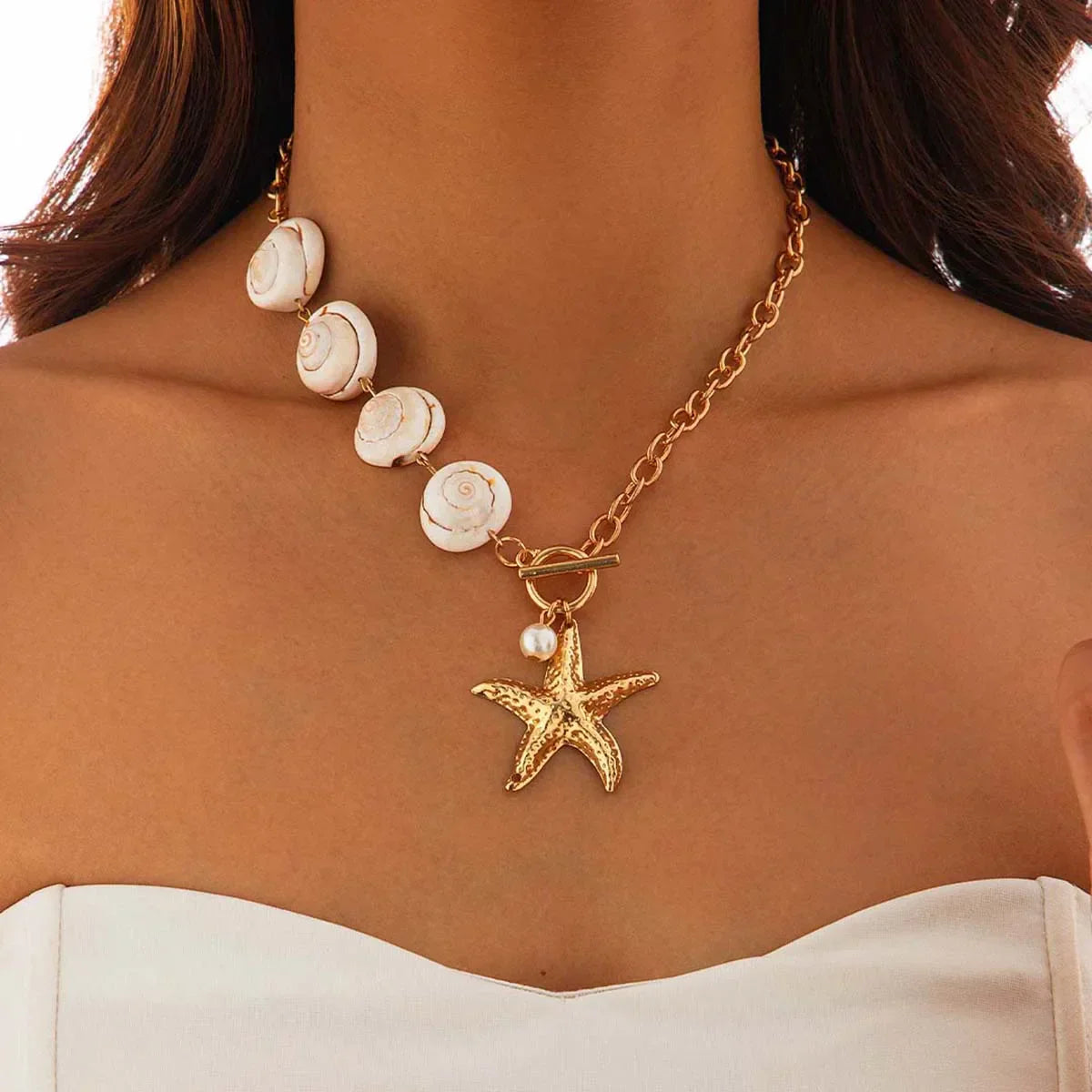 Vibrant Sea Shell Coastal Jewelry Set - Luxicro