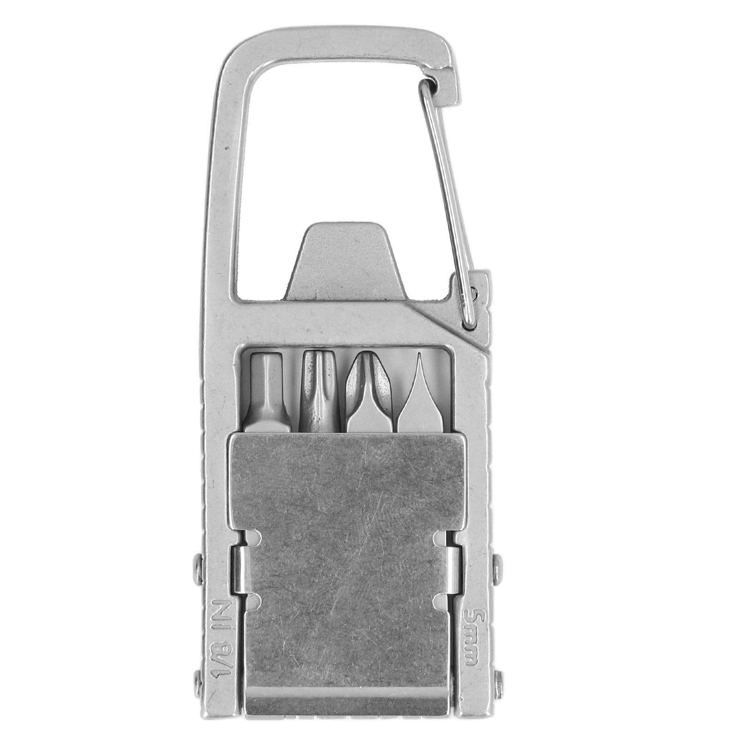 Compact Keychain Tool Kit with Screwdriver