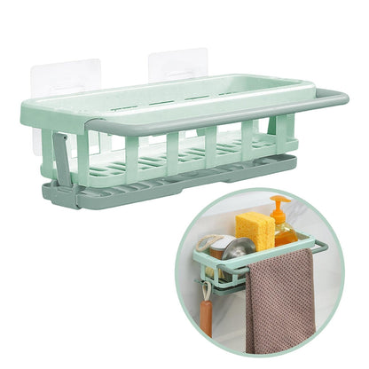 Compact Kitchen Sink Shelf Storage Organizer
