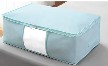 Collapsible Closet Storage Bag for Clothes & Linens