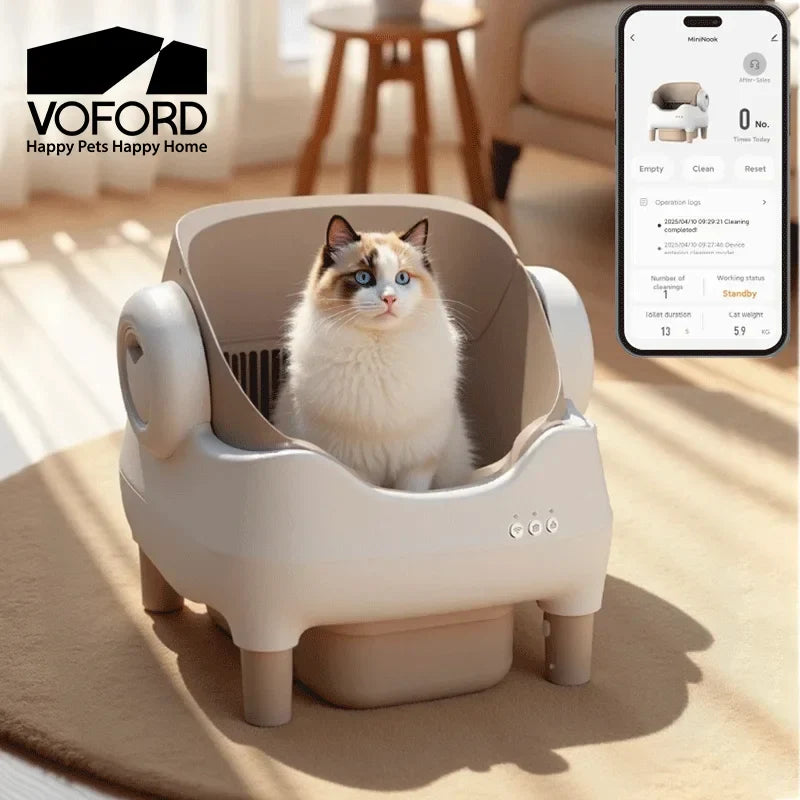 Easy Clean Automatic Cat Litter Box - Luxicro