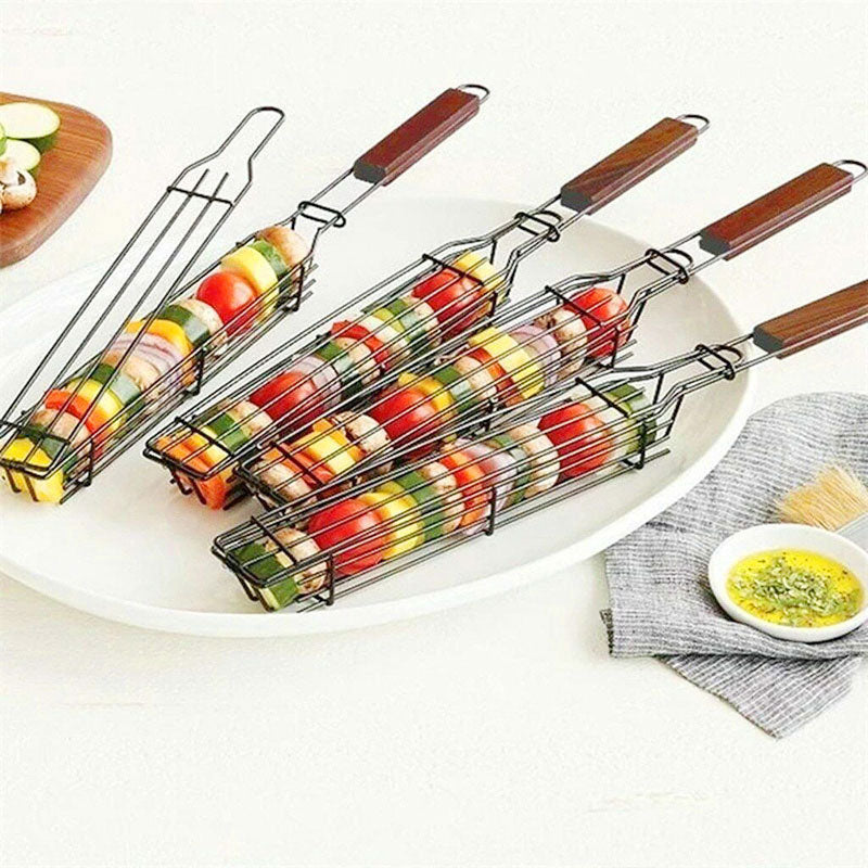 Quick Kebab Maker Stainless Steel Skewer Tool