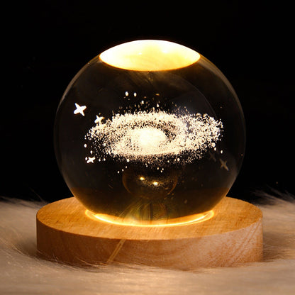Crystal Ball Table Light