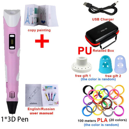 Colorful 3D Children's Drawing Pen