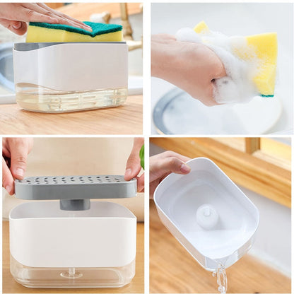 Simple Hands Free Dish Soap Dispenser