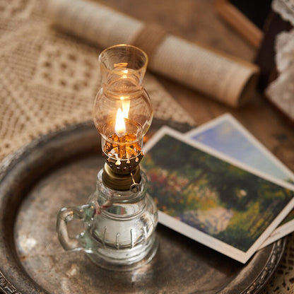 Classic Rustic Oil Table Lamp