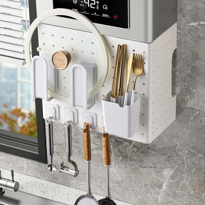 Compact Kitchen Wall Shelf Storage Unit - Luxicro