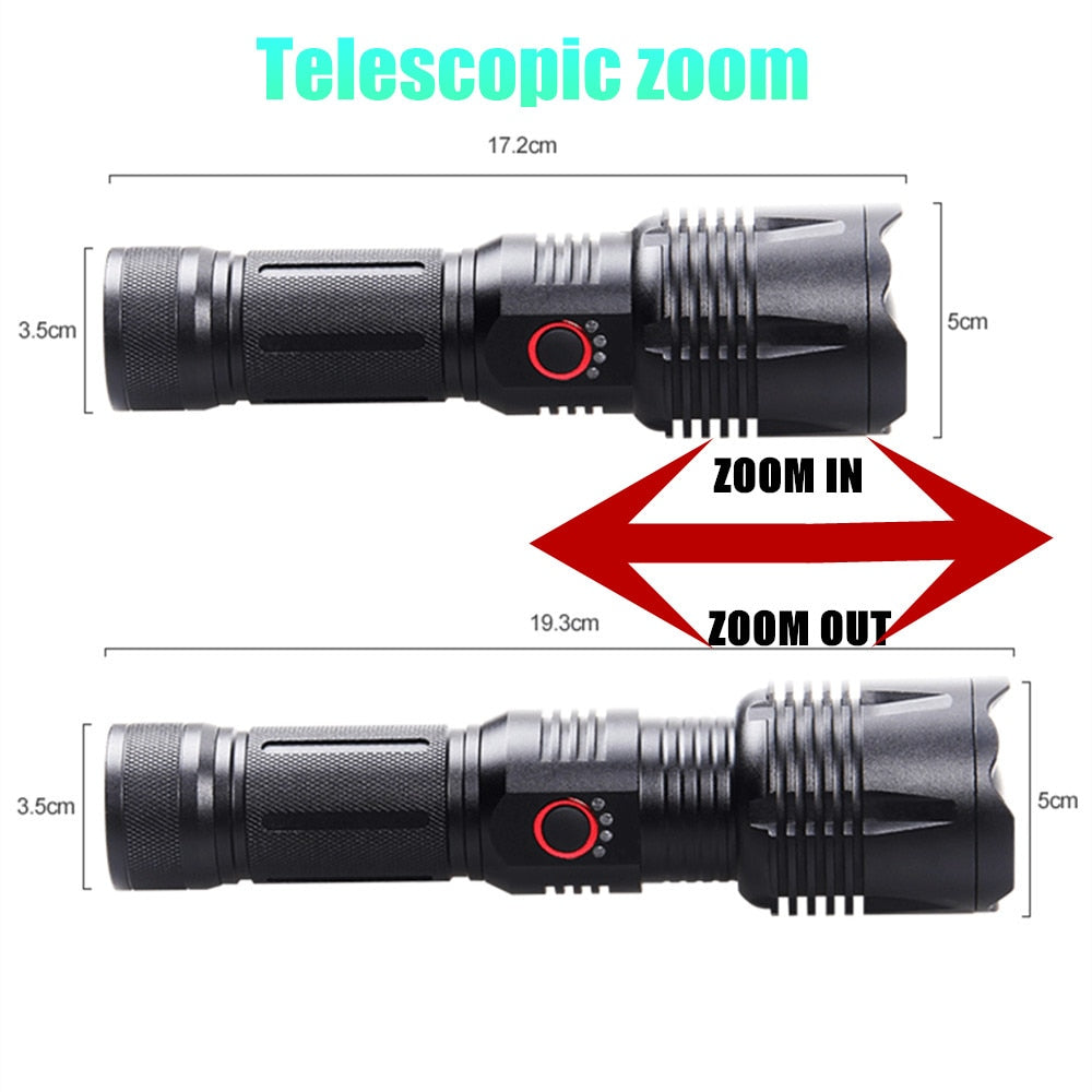 Bright Extra Long Distance LED Torch