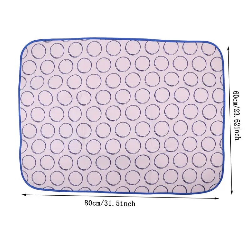 Compact Travel Ironing Mat with Thermal Protective Cover - Luxicro