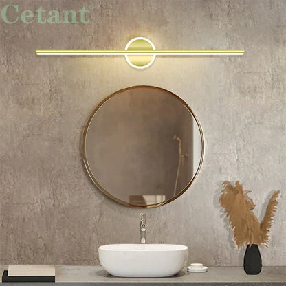 Modern Black Gold Adjustable LED Wall Light