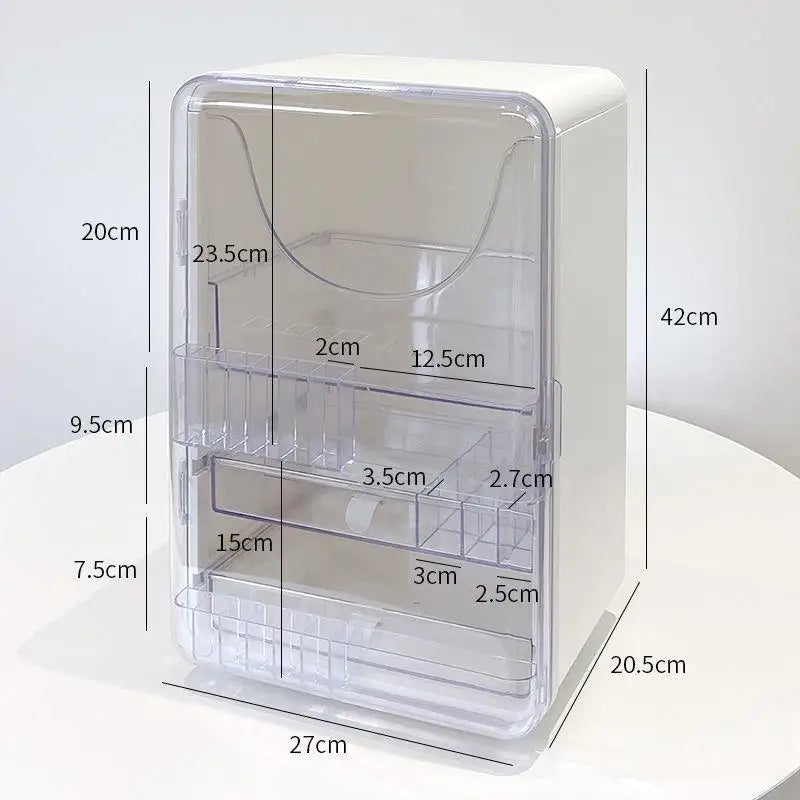 Portable Travel Makeup Organizer Box