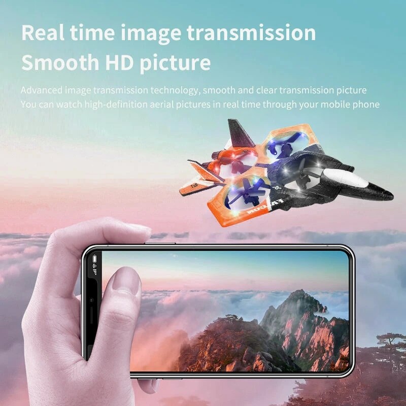Durable Foam Remote Control Plane Toy