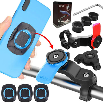 Strong Smartphone Bike Holder for Large Phones - Luxicro