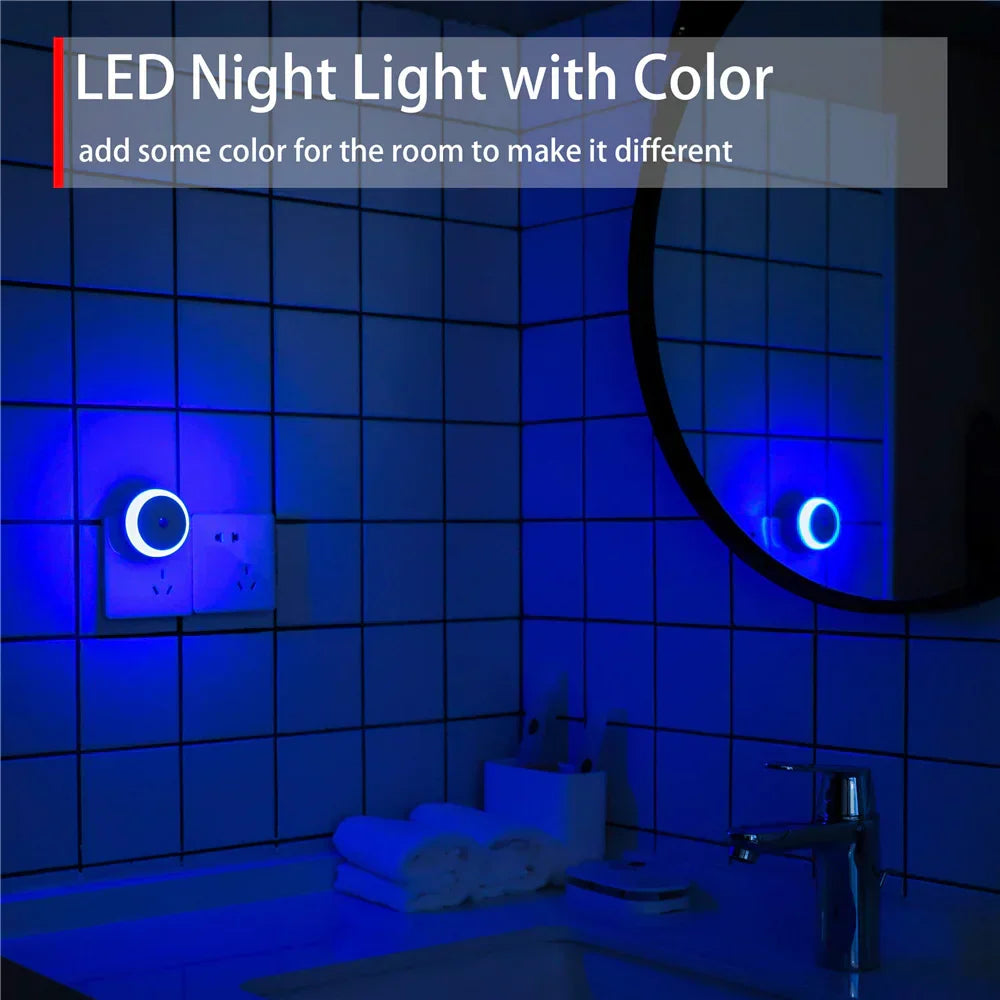 Bright Automatic LED Nightlight Plug