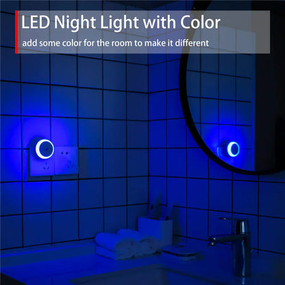 Bright Automatic LED Nightlight Plug