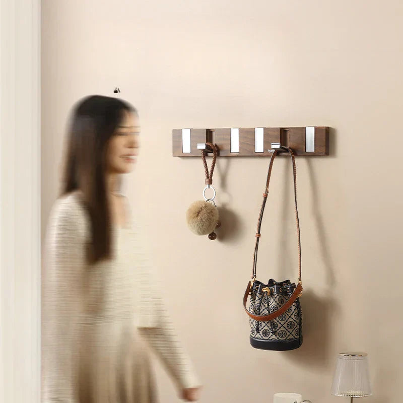 Simple Wood Wall Coat Hook