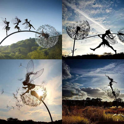 Enchanting Fairy Figurines: Cute Outdoor Decor