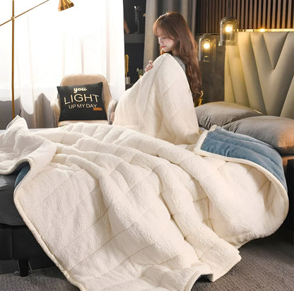 Plush Deluxe Fuzzy Throw Blanket - Luxicro