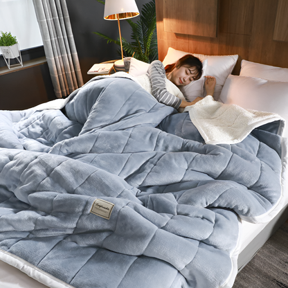 Cozy Fleece Throw Blanket Super Soft