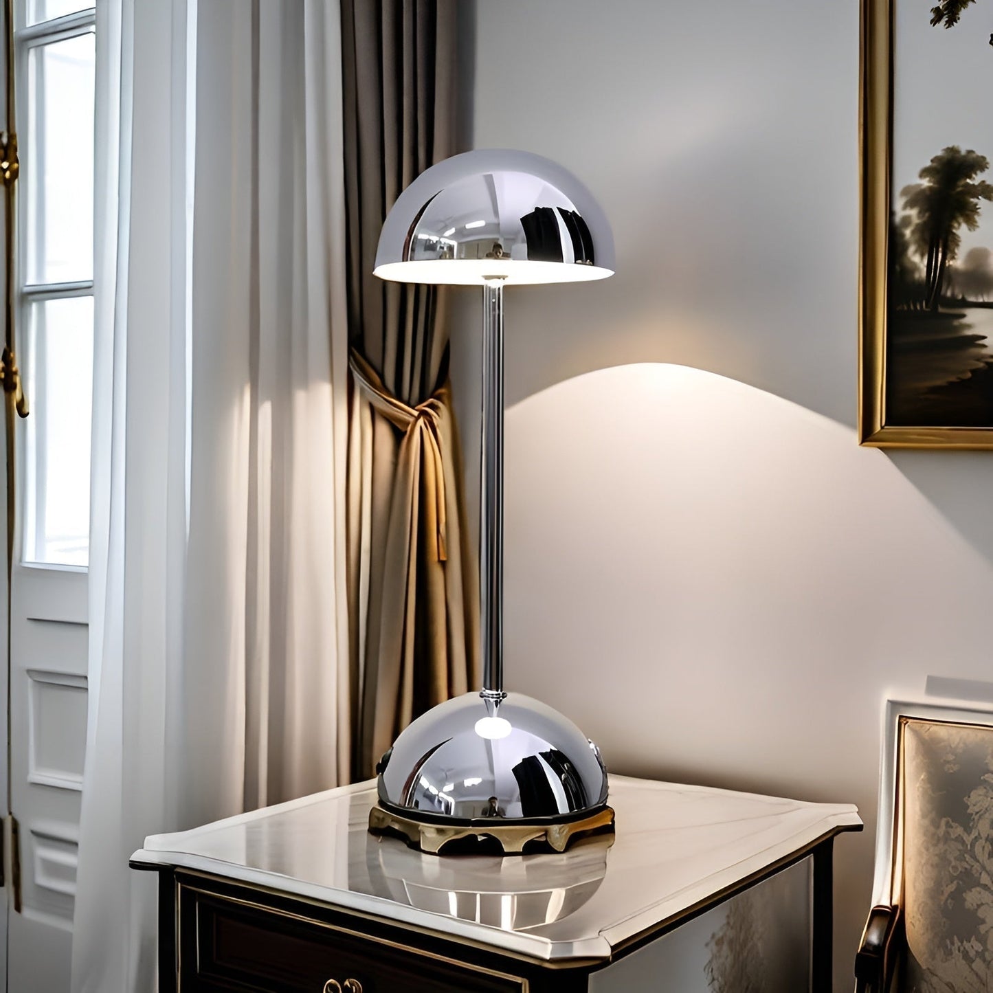 Modern Adjustable Desk Lamp with Dimmer