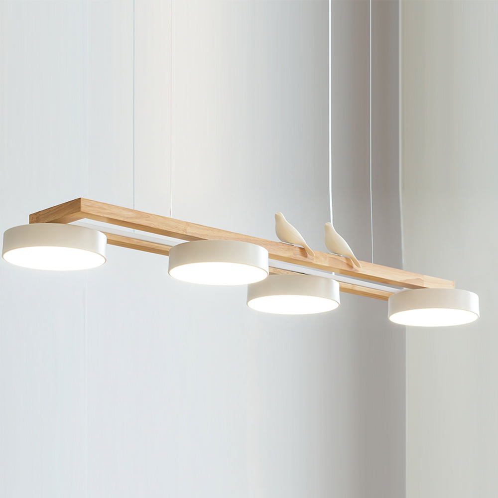 Stylish Wooden Pendant Ceiling Lamp