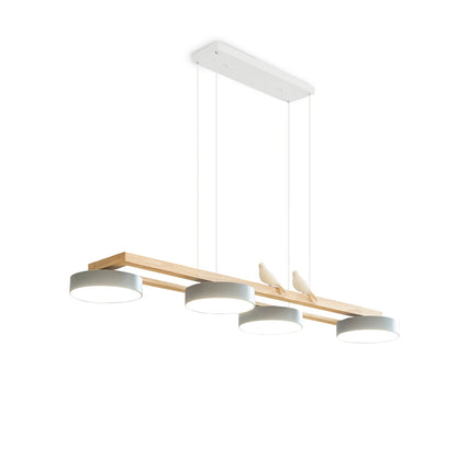 Stylish Wooden Pendant Ceiling Lamp - Luxicro