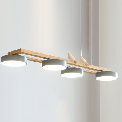 Stylish Wooden Pendant Ceiling Lamp